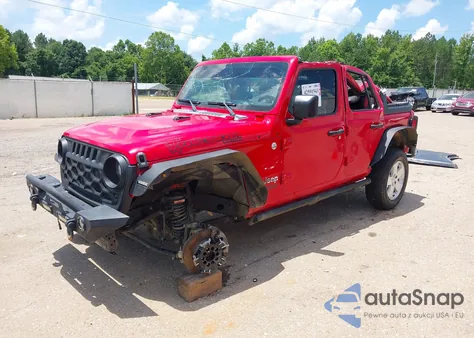 2019 Jeep Wrangler Unlimited Sport S 4X4 z USA, uszkodzony, nr VIN 1C4HJXDN8KW682222